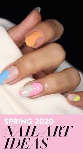 8 Nail Art Trends And Ideas For Your Spring Manicures Spring Nail Art Nails Classic Nail Art