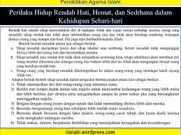 Contoh Sikap Rendah Hati Dalam Kehidupan Sehari Hari Dapatkan Contoh