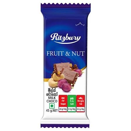 Fruit & Nut Ritzbury 45g