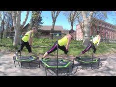 Cours De Jumping Fitness Partie 1 Jumping Fitness Class Part 1 Youtube Trampoline Workout Zumba Workout Rebounder Workouts