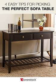 Sure, they are lovely and functional however, that being said, sofa tables are also one of those furnishings that, when chosen and styled carefully, have the ability to coordinate and. 4 Easy Tips For Picking The Perfect Sofa Table Overstock Com