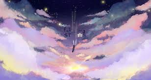Anime Girl Falling From The Sky Gif Page 1 Line 17qq Com Apparently this is a thing in anime.0:00 anime openings0:56 anime scenesopenings:ascendance of a bookworm opening 2artist: