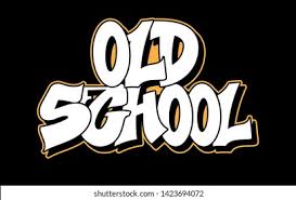 Graffiti Decorative Lettering Old School Vandal Stock Vector (Royalty Free)  1423694072 | Shutterstock