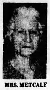 Bertha Flato Wells Metcalf (1895-1983)