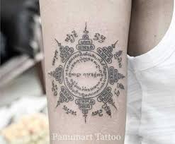 Sak yant tattoo also called a bamboo tattoo; Sak Yant Tattoo Understanding This Ancient Art Tattoo Chiang Mai With Panumart Tattoo Thailand S Best