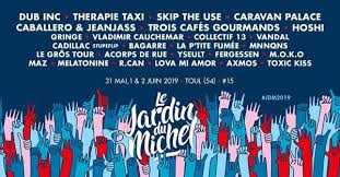 A very eclectic lineup for one of the smallest festivals! Festival Le Jardin Du Michel