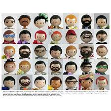 The Friends And Neighbors Poster For Inspiration When Painting Faces And Expressions For Clothespin Peg Dolls Peg Dolls Wood Peg Dolls Clothes Pins