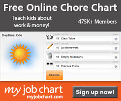 Free Online Chore Chart For Kids Works On Tablets