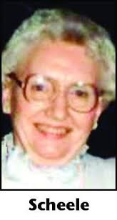 HELEN SCHEELE Obituary (1925