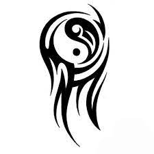 Yin yang tattoo symbol armed with tribal symbols. Google Image Result For Http Tattoowoo Com Images Ying Yang Tribal Arm Tattoo 19 Jpg Yin Yang Tattoos Tribal Tattoos Tribal Tattoo Designs