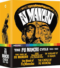 REVIEW: "THE FU MANCHU CYCLE" STARRING CHRISTOPHER LEE; 5 DISC BLU-RAY  RELEASE FROM POWERHOUSE (REGION "B" PAL FORMAT)