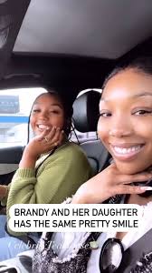 Brandy and her daughter are so pretty! , #brandy #celebrityteahouse