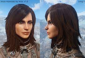 Ponytail Hairstyles By Azar At Fallout 4 Nexus Mods And Community Medium Hair Styles Womens Hairstyles Hair Styles