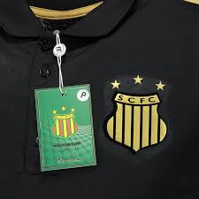 Sampaio corrêa's nickname is bolivianos. Bomache Sampaio Correa Black Polo Shirt