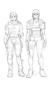 Artstation Doodle And A Lots Of Rainbow Six Fan Art Tb Choi Rainbow Six Siege Art Concept Art Characters Art