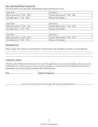 The official boyfriend application form. 5153 The Official Girlfriend Application