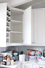 Organized Kitchen Corner Cabinet
