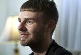 Wounded Newport soldier welcomed home with motorcycle escort