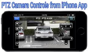 Iphone App With Ptz Camera Controls Iphone Apps Ptz Camera Iphone