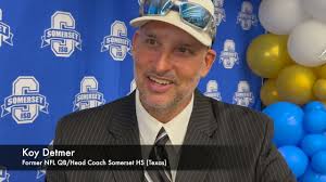 Koy Detmer talks about following in his legendary dad's coaching shoes