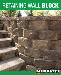 Articles and advice about how to build a brick retaining wall landscaping from liquidnails. Create A Durable Attractive Retaining Wall With The Denver Wall Block It Features A Rear Lip Syste Retaining Wall Landscape Materials Landscaping Inspiration