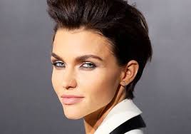 I think androgynous is a lazy way to describe how she looks. Ruby Rose Explains The Secret To A More Androgynous Look