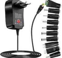 Universal Netzteil Adapter 41W AC zu DC 6V 9V 12V 15V 18V 20V 24V 1A 1.5A  2A, AC/DC Schaltnetzteil Ladegerät Mit 5V 1A USB Port und 10 DC Steckern:  ...