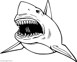 These spring coloring pages are sure to get the kids in the mood for warmer weather. Megalodon Coloring Pages Coloringall