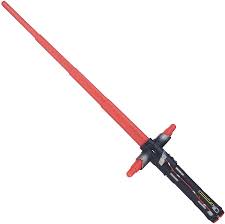 Kylo ren light saber effect! Amazon Com Star Wars Lead Villain Extendable Lightsaber Hasbro Toys Games