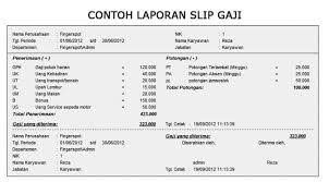 13+ contoh slip gaji karyawan, perusahaan, swasta, guru, pns, sederhana, excel. Contoh Format Slip Gaji Office Word Words Quotation Format