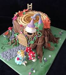 Fairy House Cake Fairy House Cake House Cake Woodland Fairy Cake
