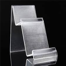 2015 New Arrive Perspex Wallet Book Phone Display Stand Rack Holder Booking Jewelry Acrylic Packaging Organizer Storage Box Display Stand Perspex Acrylic Phone