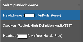 How can airpods connect to a windows pc? Apple Airpods With Skype For Business Windows 10 Microsoft Community