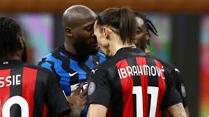 Romelu lukaku and zlatan ibrahimovic had to be separated by teammates during the coppa italia clash between inter milan and ac milan. Ibrahimovic Lukaku Rematch As Milan Rivals Clash For Serie A Top Spot Sport The Guardian Nigeria News Nigeria And World News