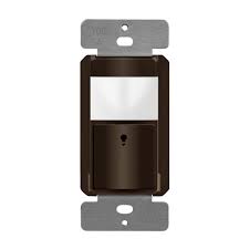 Detection signature processing eliminates false triggers and provides immunity to rfi and emi. In Wall Pir Occupancy Vacancy Motion Sensor Switch Cds Technology No Neutral Required Brown Topgreener