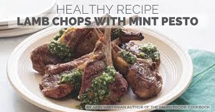 Healthy Recipe Lamb Chops With Mint Pesto Lamb Cutlets Recipe Lamb Dishes Healthy Recipes
