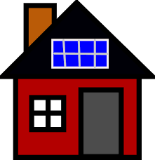 This is a collection of trapezoid and diamond shaped objects. House With Solar Clip Art At Clker Shapes In Everyday Objects Png Download Full Size Clipart 230158 Pinclipart