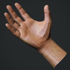 Realistic Male Hand Obj Character Modeling Male Hands Zbrush