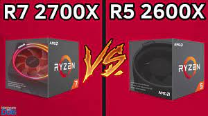 The ryzen 7 2700x has a base frequency of 3.7 ghz and a maximum boost of 4.35 ghz with a 105 w tdp. Ryzen 7 2700x Vs Ryzen 5 2600x Full Performance Comparison Youtube