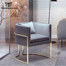 Makeover your dining room online, for less. Nordic Fashion Gold Single Sofa Chair Restaurant Dining Room Chairs Modern Office Meeting Business Home Chair Coffee Shop Chair Aliexpress