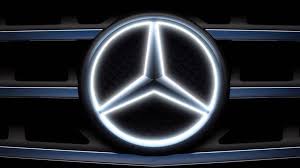 Glowing 3 Pointed Mercedes Benz Star The 3 Pointed Star Stands For By Land By Air By Sea Mercedes Benz Logo Mercedes Benz Accessories Mercedes Benz
