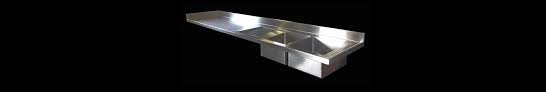 stainless steel countertops