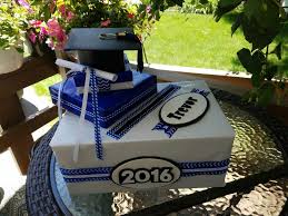 This simple and quick diy is the perfect addition to any graduation party. Graduation Card Box Ideas Graduation Card Boxes Graduation Center Pieces Graduation Diy