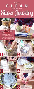 Here S The Absolute Easiest Way To Clean Jewelry Homemade Jewelry Cleaner Cleaning Silver Jewelry Jewelry Cleaner Diy
