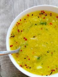 Detox Soup Recipe With Broccoli And Red Lentils Delicious Warming But Also Anti Inflammatory High Fiber And Lentil Detox Soup Red Lentil Soup Soup Recipes