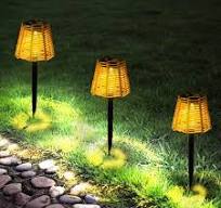 LED Solar Outdoor Light Waterproof Ground Plug-in Lawn Lamp ...