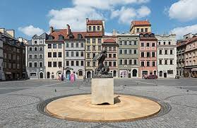 Oryginalna rzeźba w lapidarium muzeum historycznego. Pomnik Syreny W Warszawie Stare Miasto Wikiwand