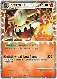 Select from 35970 printable crafts of cartoons, nature, animals, bible and many more. Pokemon Heatran Ex 10