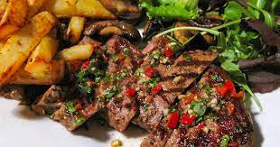 Dress The Board Steak - Jamie Oliver | A Glug Of Oil