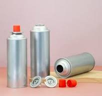 Low Price Butane Lighter Gas Empty Aerosol Tinplate Spray Can with Nozzle  and Valve